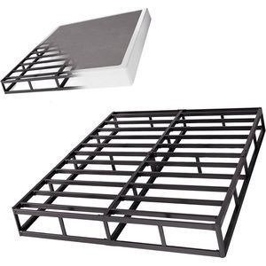 Aardhen 9 Inch High Profile California King Box Spring Strong Metal Frame